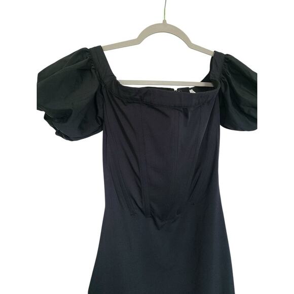 Mistress Rocks House of CB Black Off the Shoulder Corset Dress Size S - Picture 7 of 9